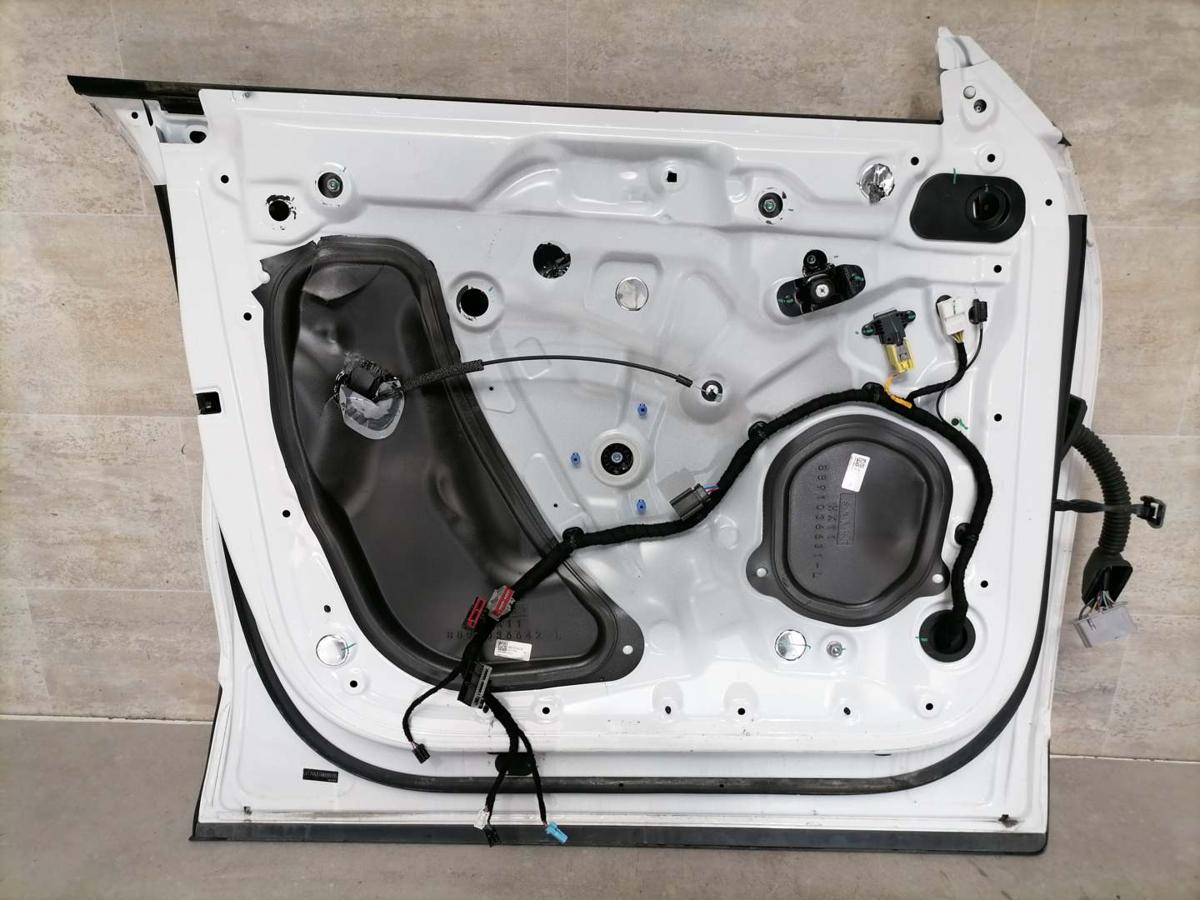 Smart #1 Brabus original T&uuml;r vorn links Wei&szlig; ohne Scheibe Bj.2022